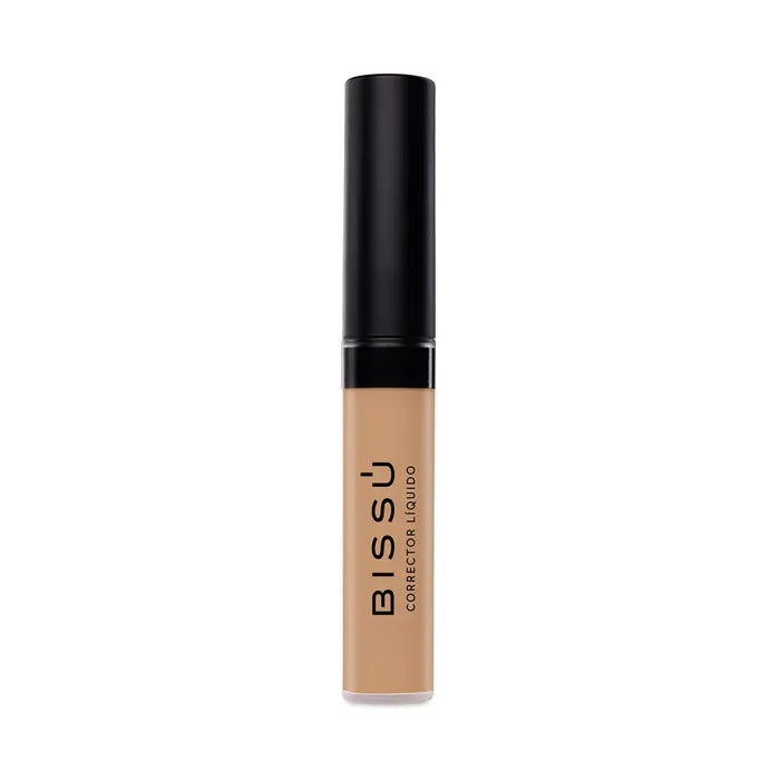 Bissú Corrector Líquido con Ácido Hialurónico - Cobertura Construible Mate Natural