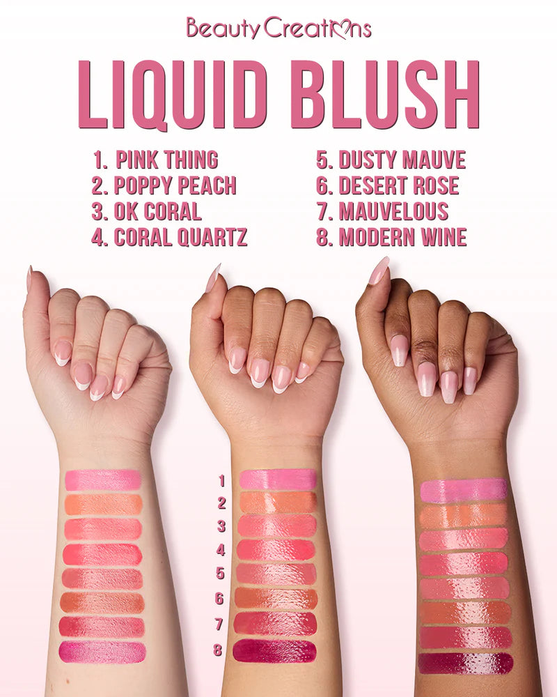 RUBOR LÍQUIDO BEAUTY CREATIONS