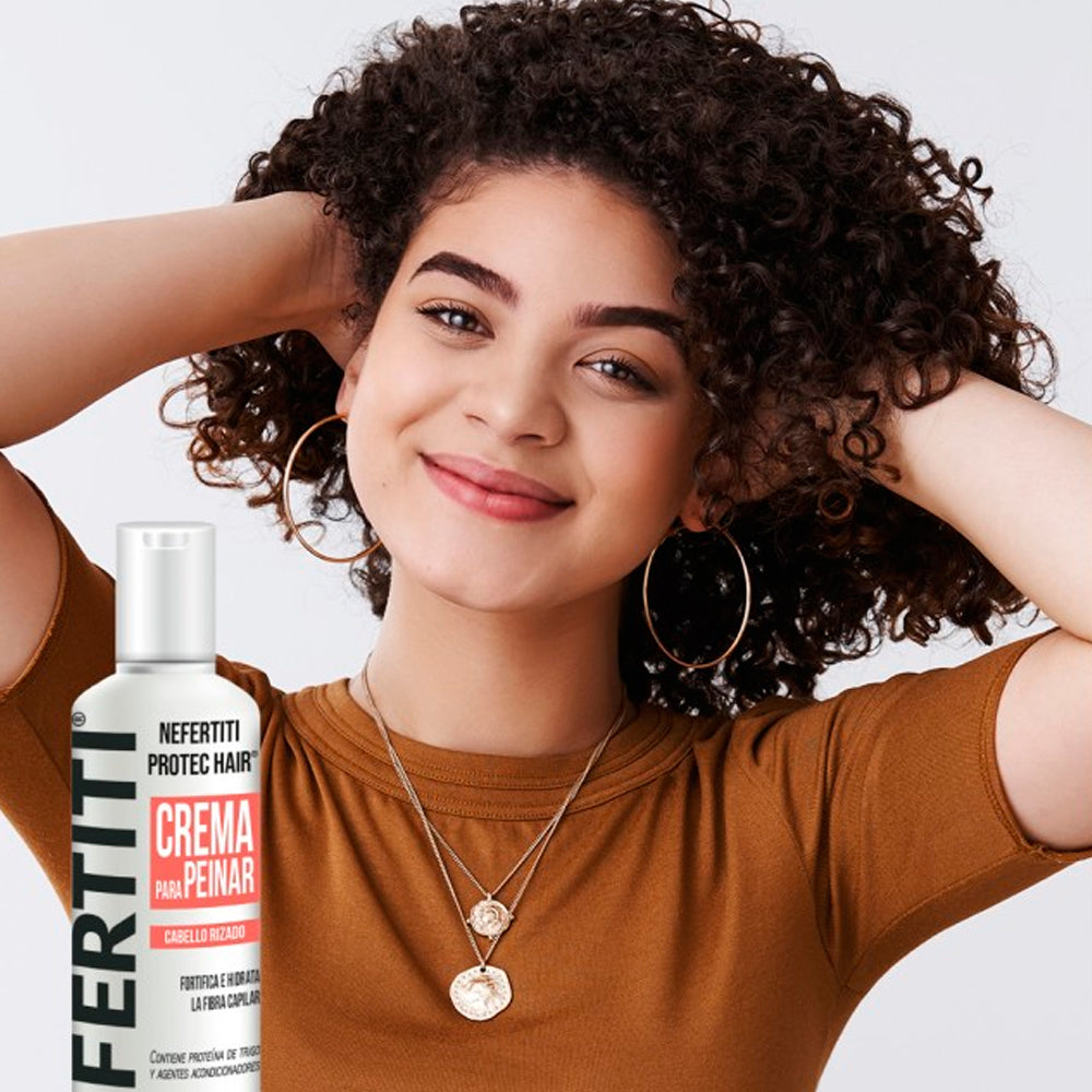 CREMA PARA PEINAR NEFERTITI CABELLO RIZADO 300 ML