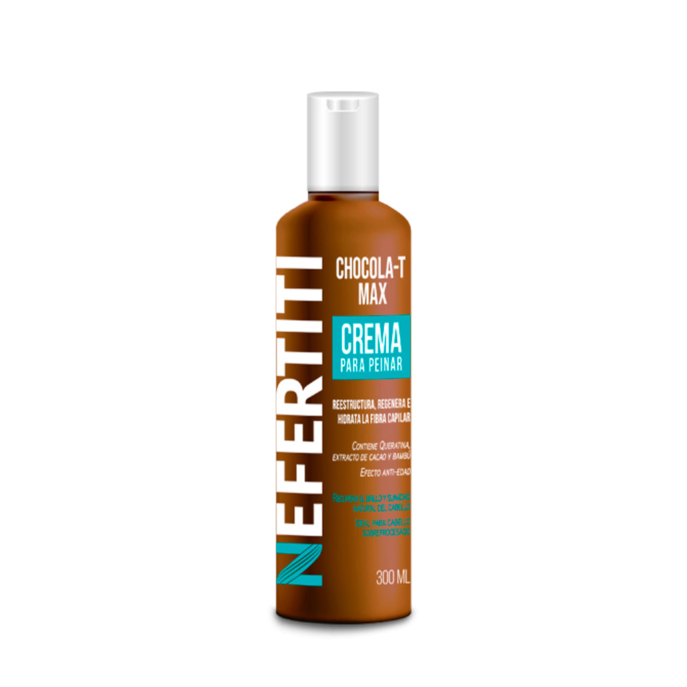 CREMA PARA PEINAR NEFERTITI CHOCOLA-T MAX 300 ML