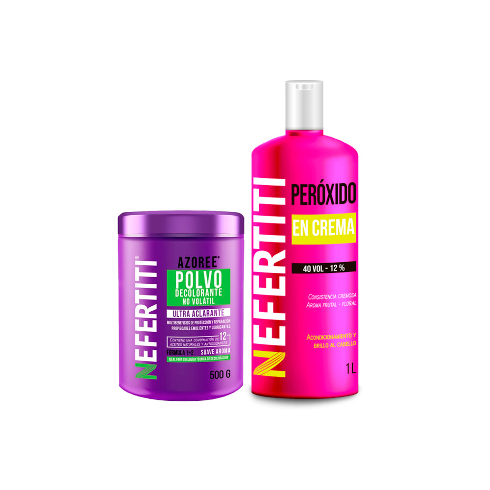 DECOLORANTE AZOREE NEFERTITI ULTRA ACLARANTE 500 GR
