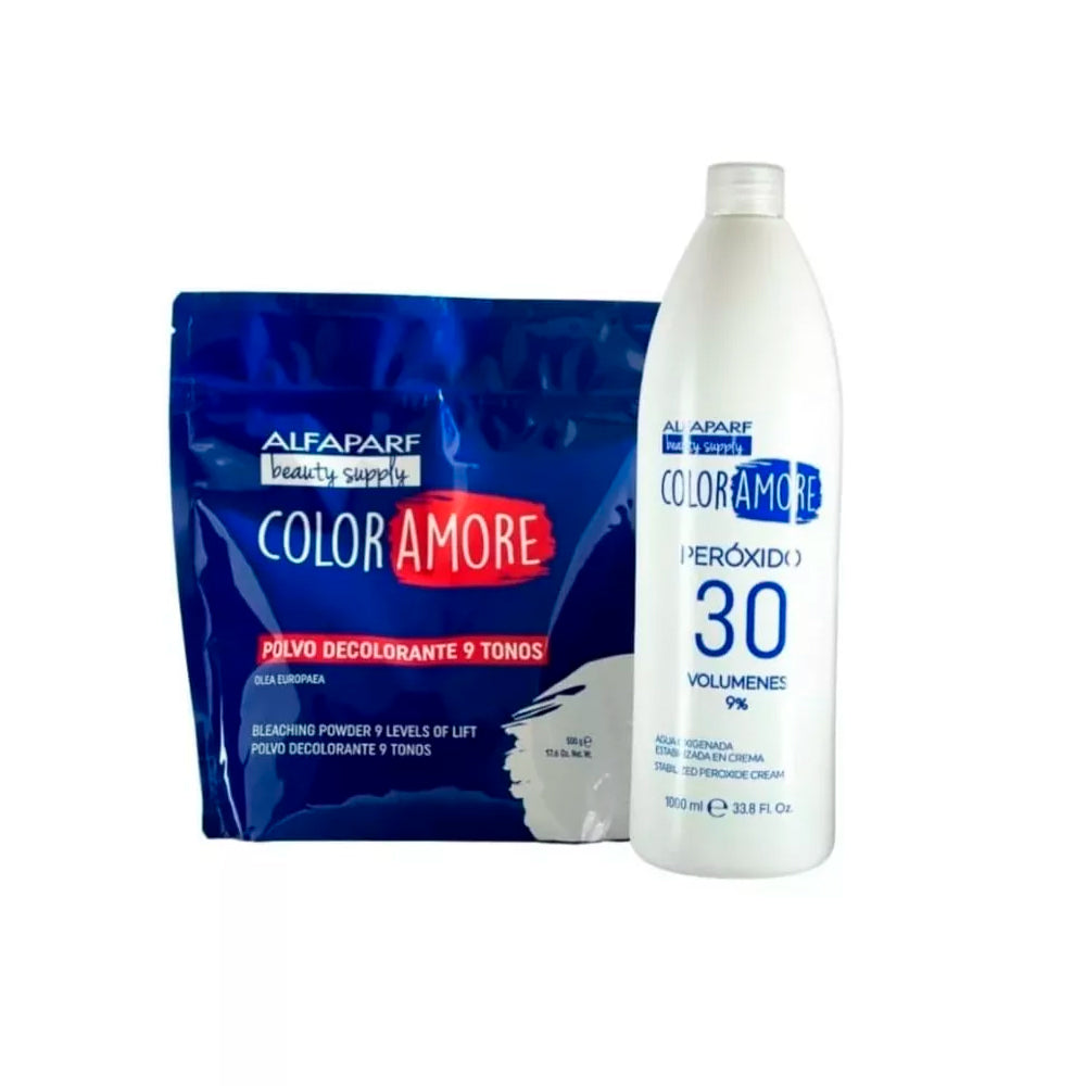 DECOLORANTE COLOR AMORE 9 TONOS 500 GR