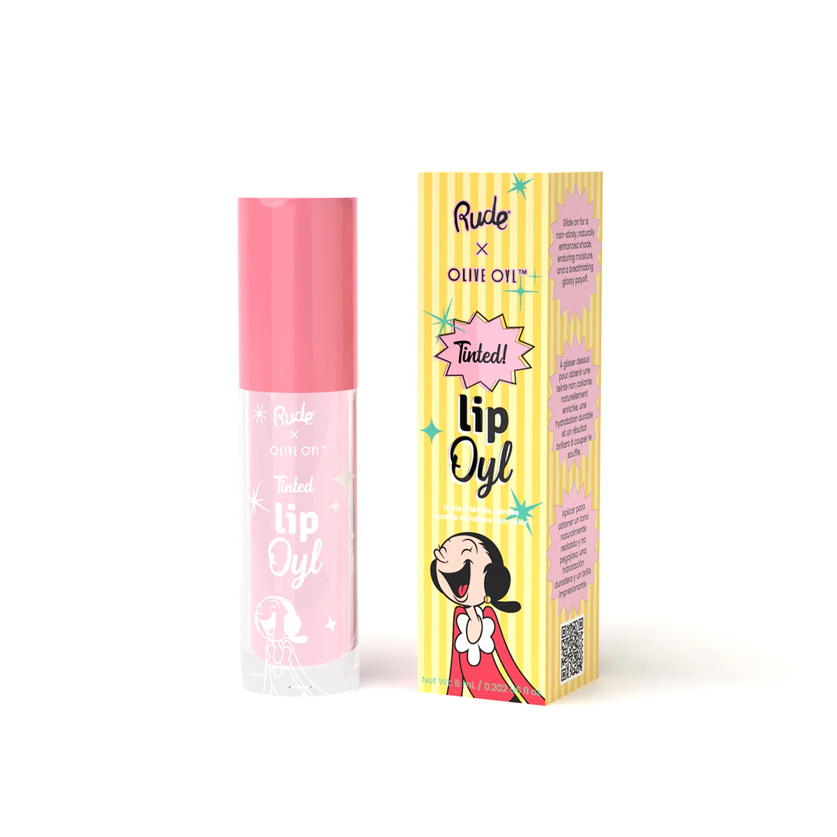 LIP OIL OLIVE OYL - RUDE COSMETICS