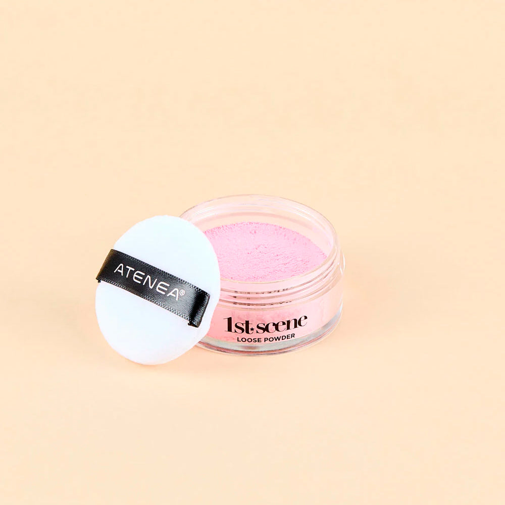 POLVO SUELTO TRASLUCIDO ROSADO MINI 1ST ATENEA