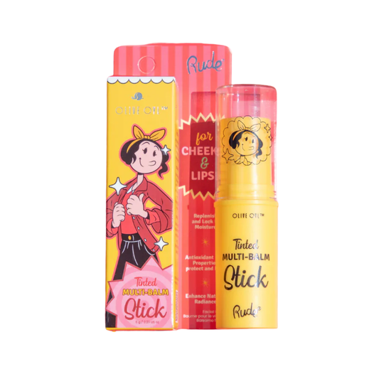 BÁLSAMO MULTIUSOS CON COLOR OLIVE OYL - RUDE COSMETICS