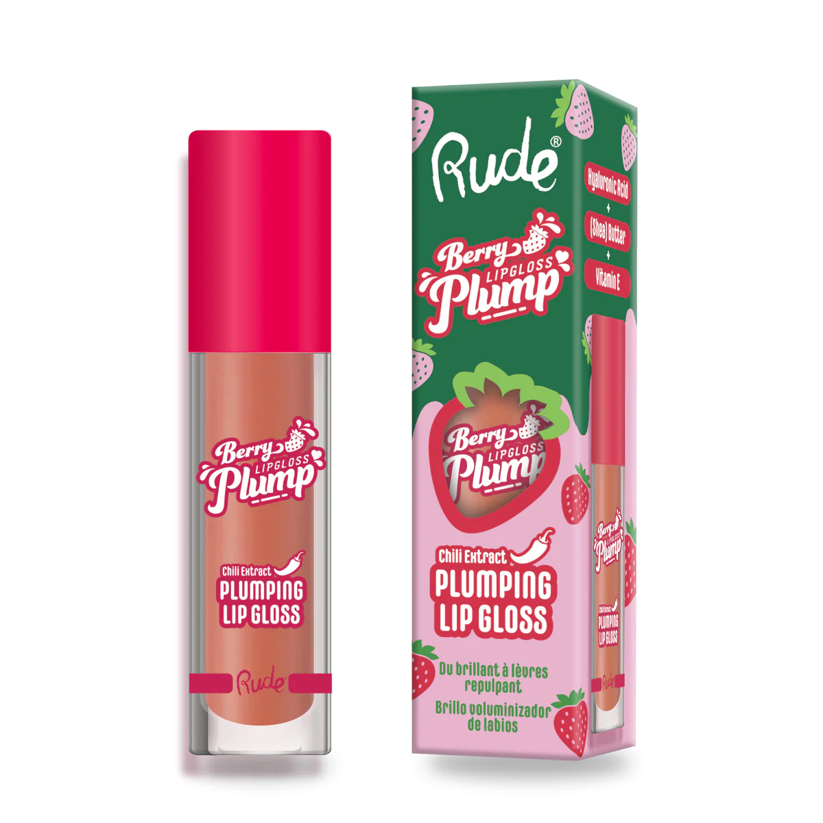 LIP GLOSS PLUMPING - RUDE COSMETICS