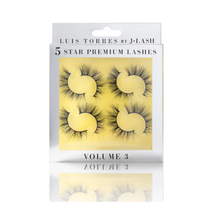 PESTAÑA 5 STAR PREMIUM LUIS TORRES VOL 3 C/4 PARES - J LASH