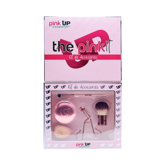 SET DE ACCESORIOS DE MAQUILLAJE THE PINKIT - PINK UP