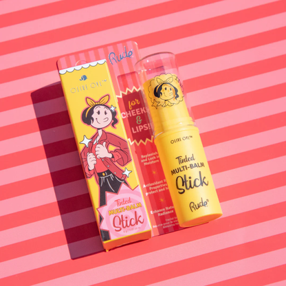 BÁLSAMO MULTIUSOS CON COLOR OLIVE OYL - RUDE COSMETICS
