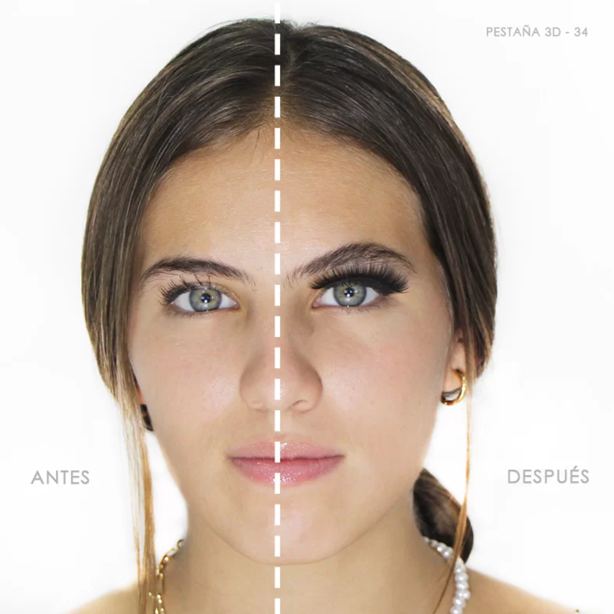 PESTAÑA 3D FAUX MINK #34 - AMOR US