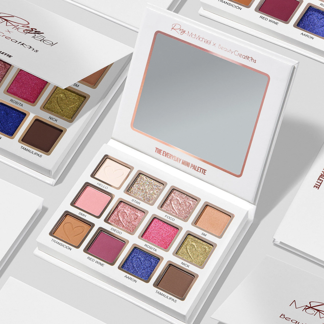 MINI PALETA DE SOMBRAS ROSY MCMICHAEL - BEAUTY CREATIONS