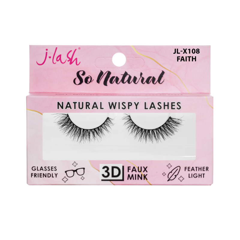 J-Lash So Natural | Pestañas Postizas de Efecto Natural y Ligero