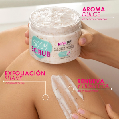 EXFOLIANTE CORPORAL HIDRATANTE Y NUTRITIVO BODY SCRUB - PINK UP