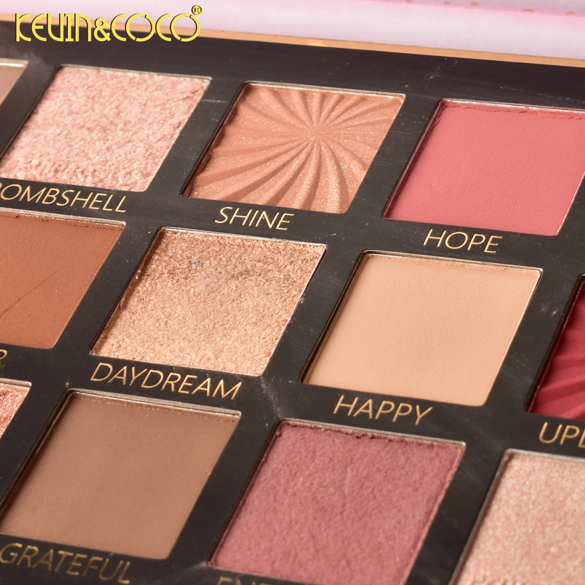 PALETA DE SOMBRAS BLOOMING CAFÉ - KEVIN&COCO