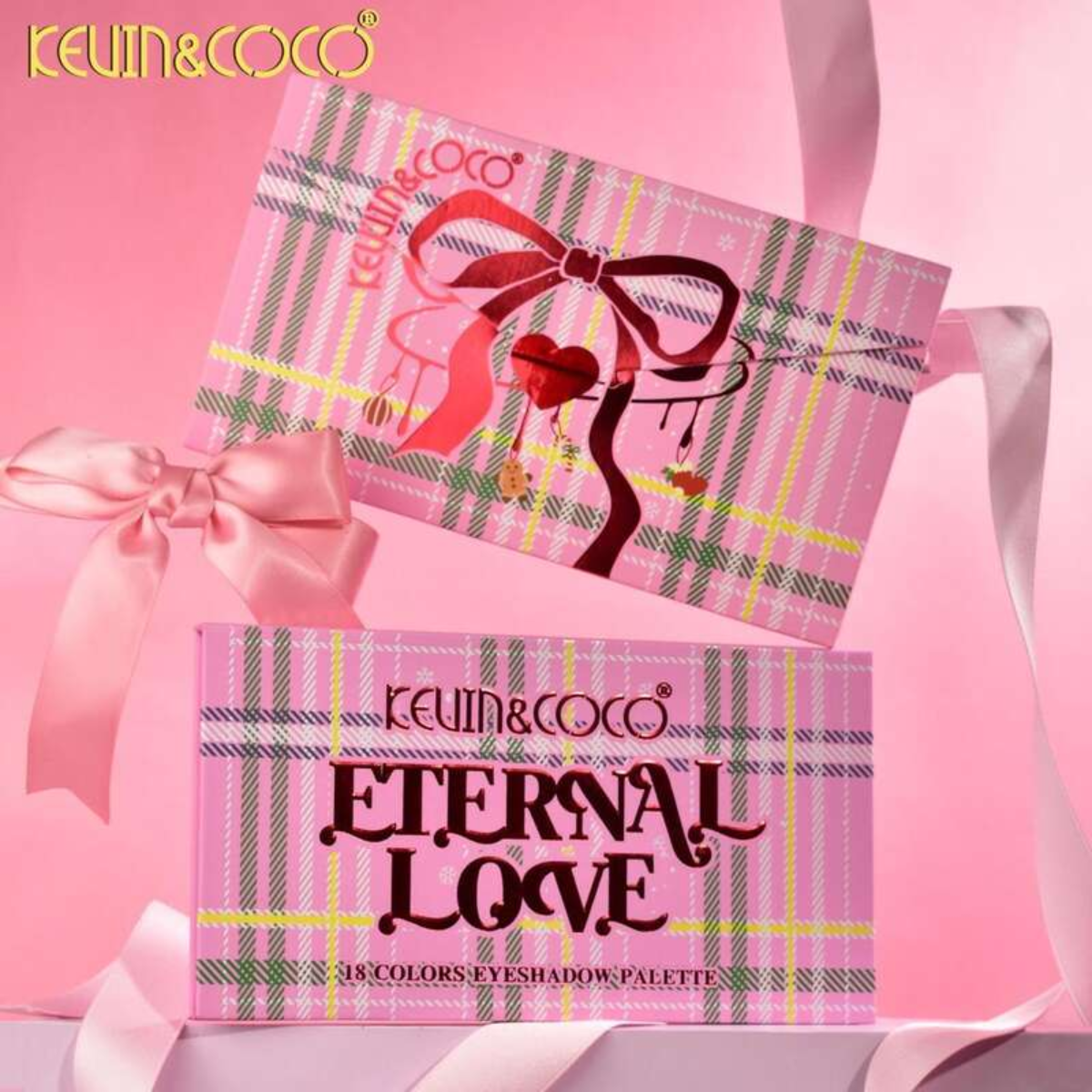 PALETA DE SOMBRAS ETERNAL LOVE 18 TONOS - KEVIN&COCO