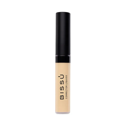Bissú Corrector Líquido con Ácido Hialurónico - Cobertura Construible Mate Natural