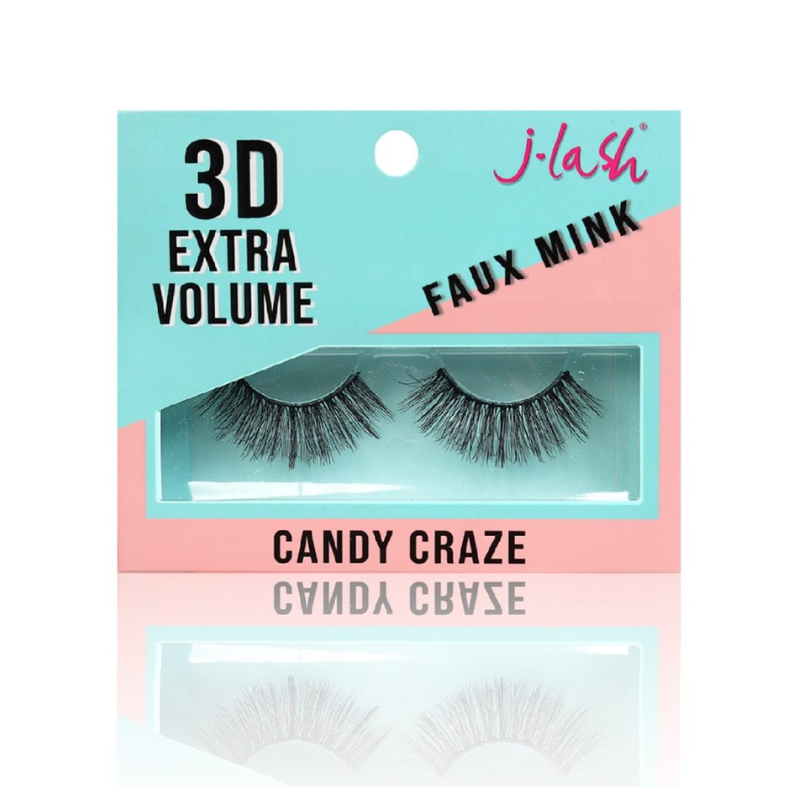 J-Lash 3D Extra Volume Faux Mink | Pestañas de Máximo Volumen