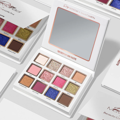 SET MINI PALETA DE SOMBRAS + LIP GLOSS ROSY MCMICHAEL - BEAUTY CREATIONS