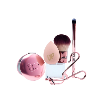 SET DE ACCESORIOS DE MAQUILLAJE THE PINKIT - PINK UP