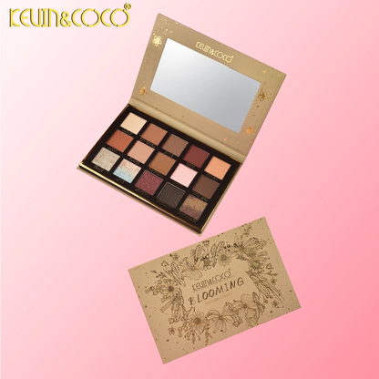 PALETA DE SOMBRAS BLOOMING CAFÉ - KEVIN&COCO