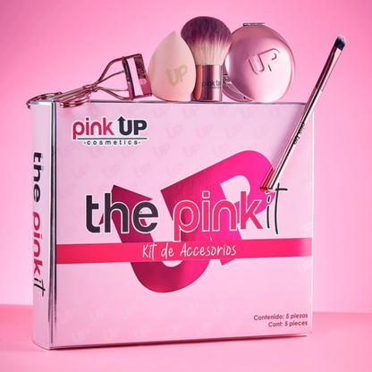 SET DE ACCESORIOS DE MAQUILLAJE THE PINKIT - PINK UP