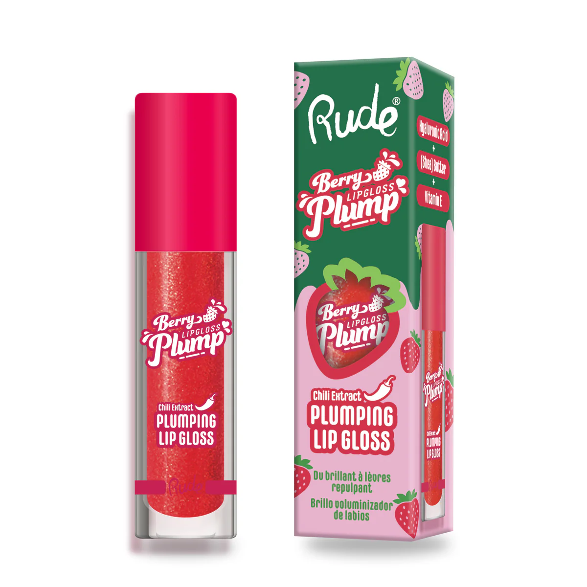 LIP GLOSS PLUMPING - RUDE COSMETICS