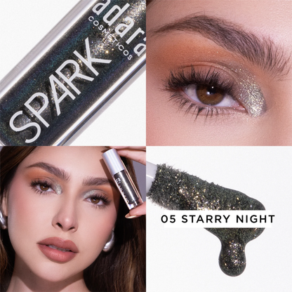 SOMBRA LÍQUIDA SHIMMER  SPARK - ADARA