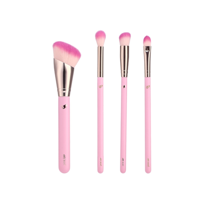 SET DE 12 BROCHAS PINK PUFFER - PINK UP