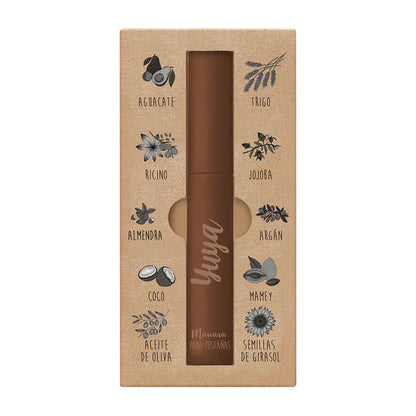 RIMEL YUYA 10 ACEITES - NEGRO, CAFÉ, BORGOÑA