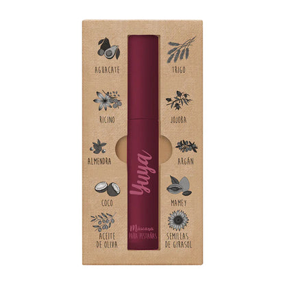RIMEL YUYA 10 ACEITES - NEGRO, CAFÉ, BORGOÑA