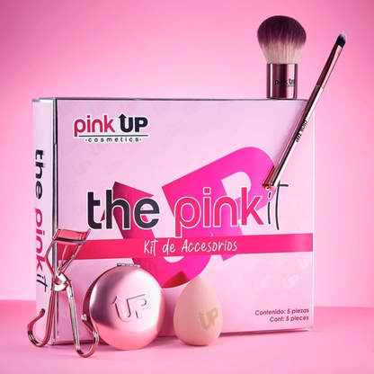 SET DE ACCESORIOS DE MAQUILLAJE THE PINKIT - PINK UP