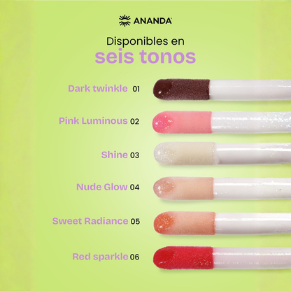 GLOSS SHIMMER GLOWY KISS - ANANDA