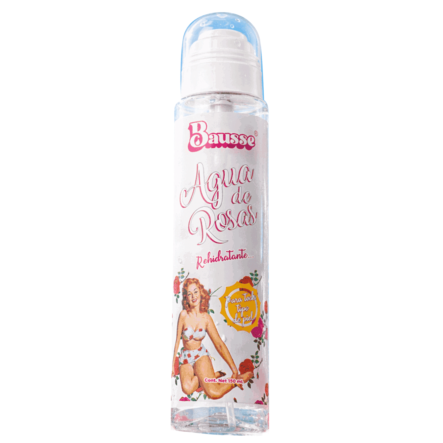 Agua de Rosas Hidratante | Tónico Facial Refrescante y Calmante