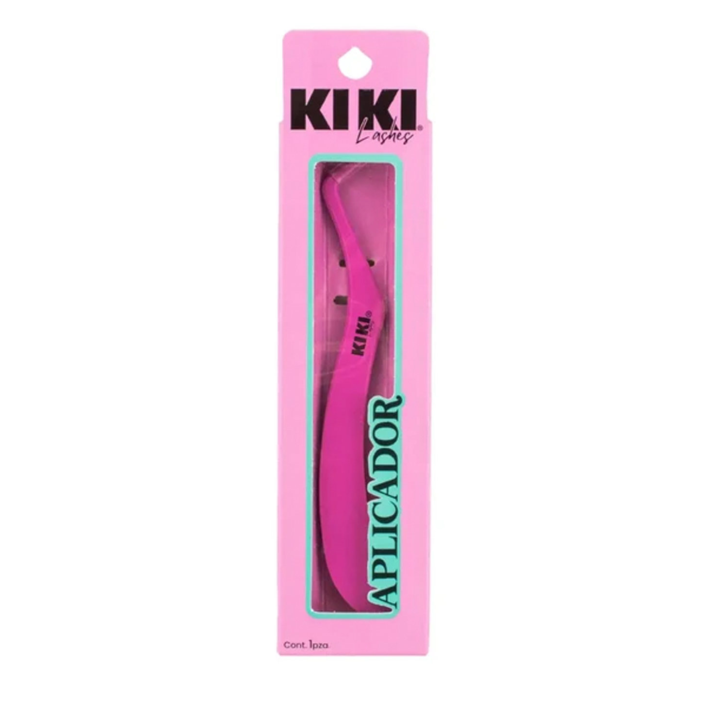 Aplicador de Pestañas Kiki Lashes | Pinza de Precisión Curva