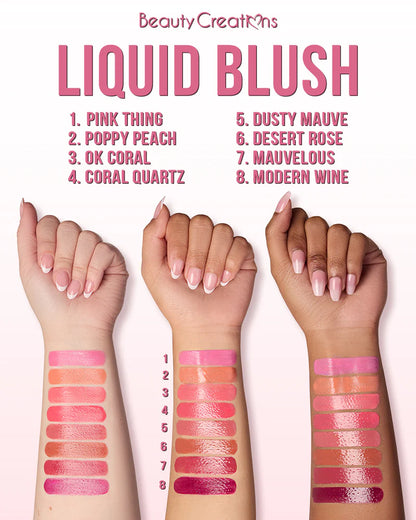 RUBOR LÍQUIDO BEAUTY CREATIONS