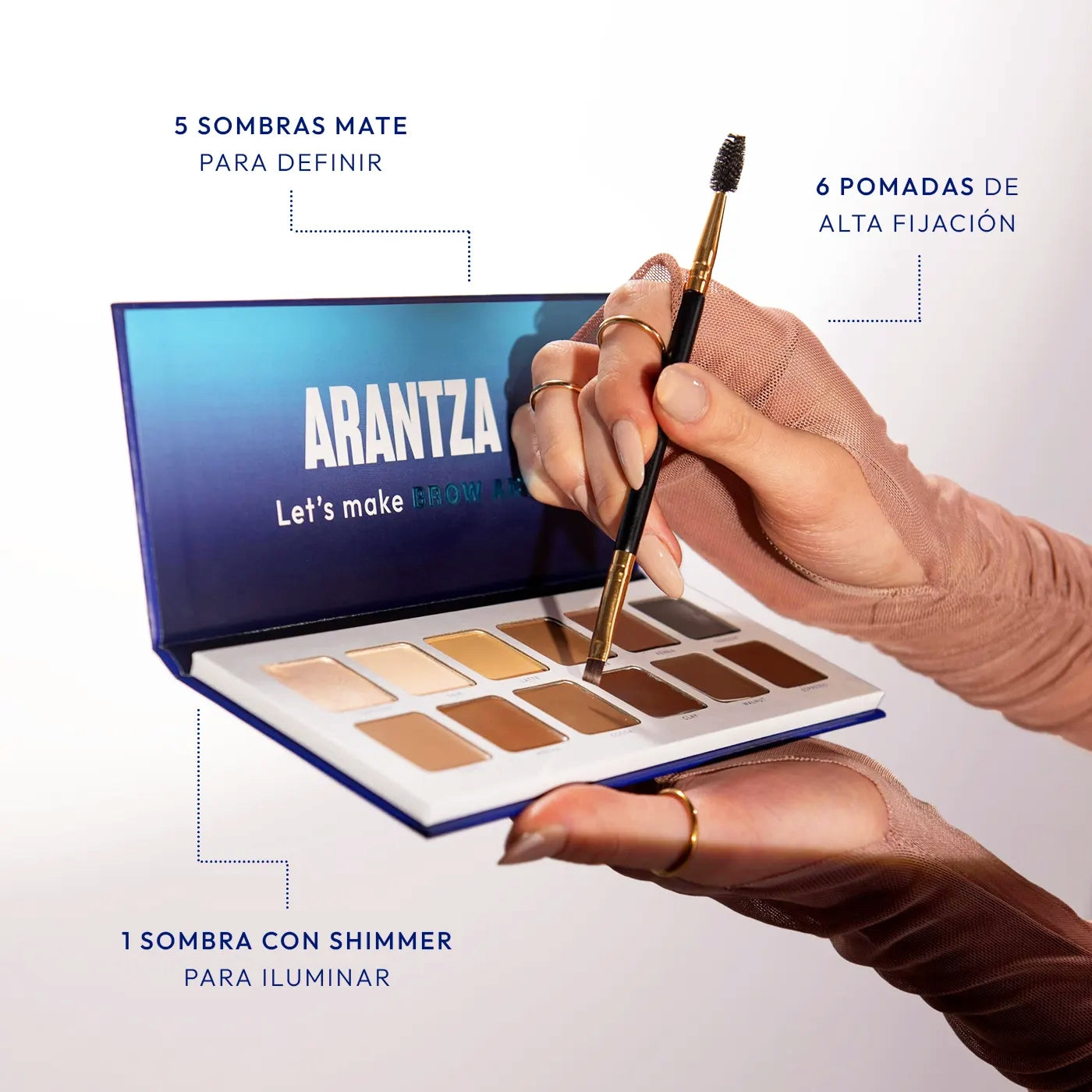 PALETA PARA CEJA ARANTZA - BROW ARTIST