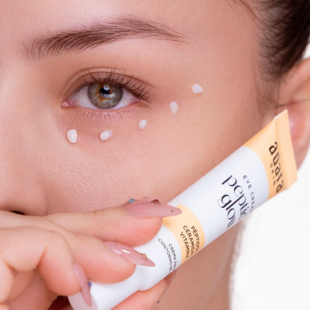 CONTORNO DE OJOS EN CREMA ADARA PÉPTIDOS, CERAMIDAS Y VITAMINA C