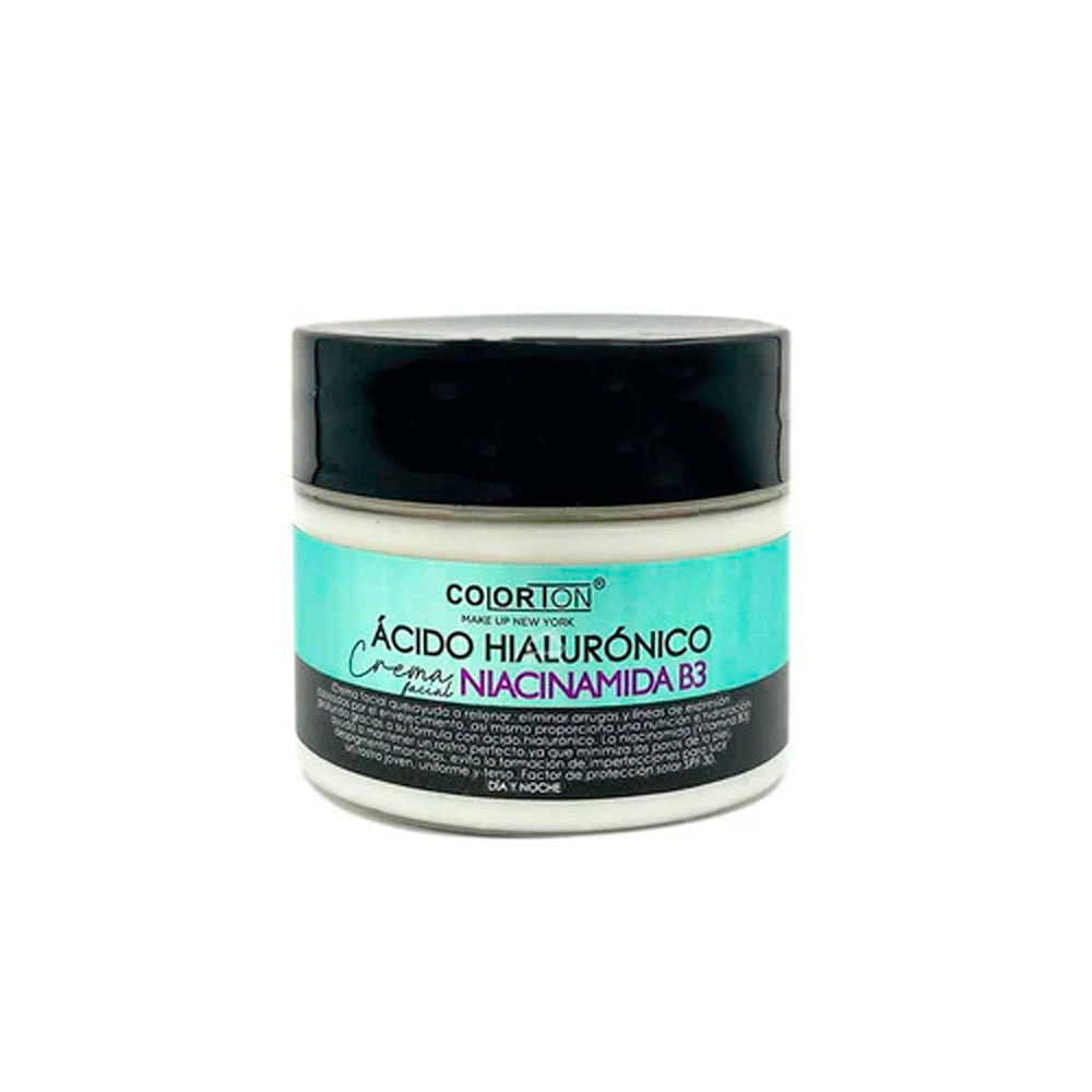 Crema Facial Colorton Ácido Hialurónico y Niacinamida B3