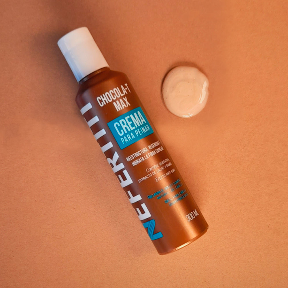 CREMA PARA PEINAR NEFERTITI CHOCOLA-T MAX 300 ML