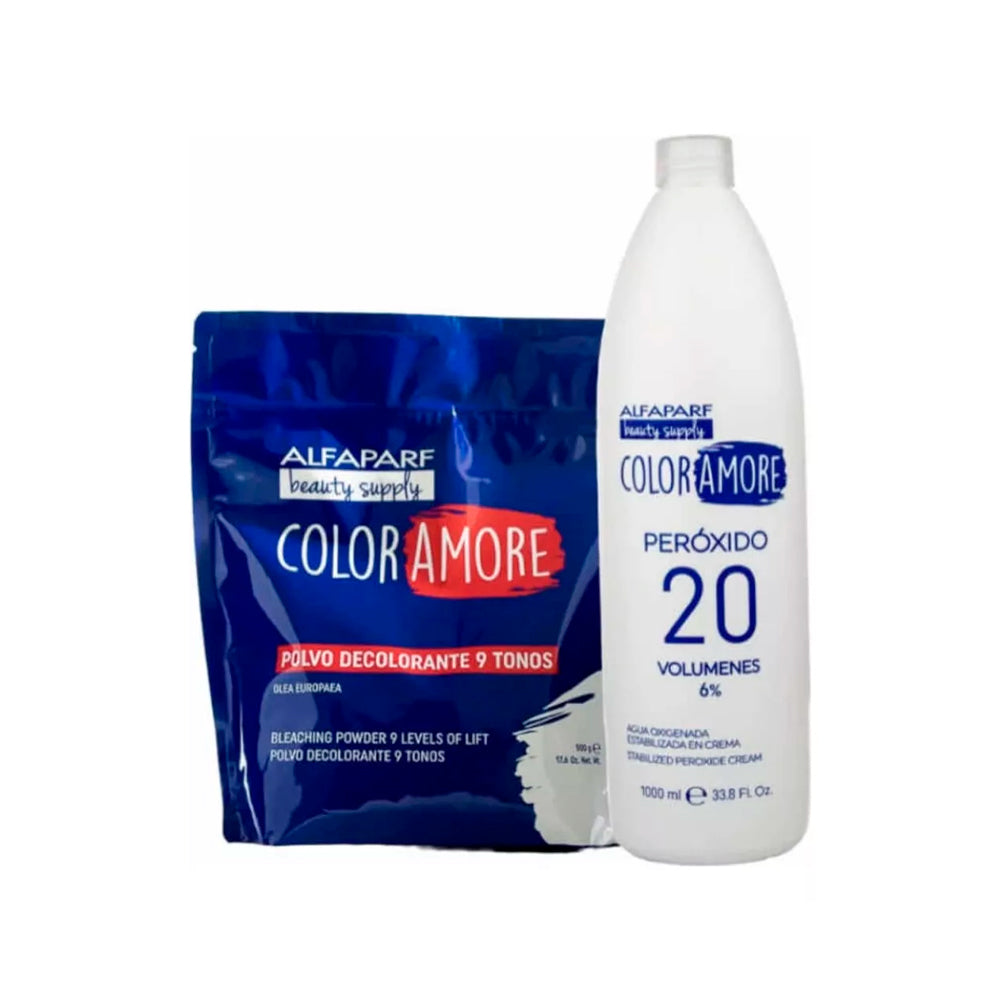 DECOLORANTE COLOR AMORE 9 TONOS 500 GR