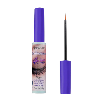Kit Prosa 4 en 1: 4 Rímel, 1 Delineador y Crema Contorno de Ojos