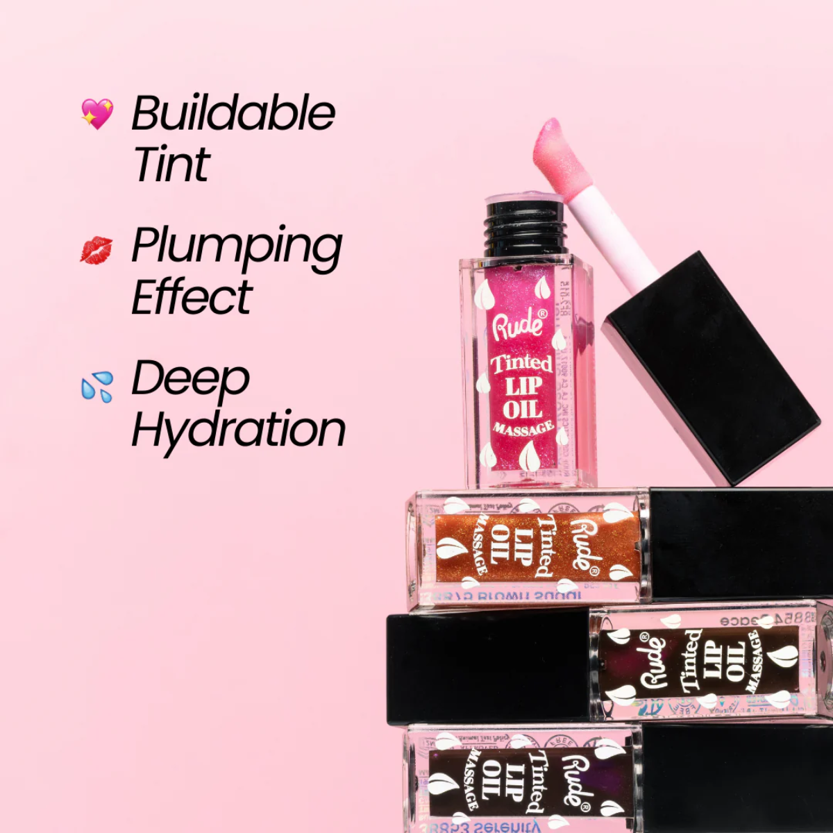 TINTA DE LABIOS PLUMPING - RUDE COSMETICS