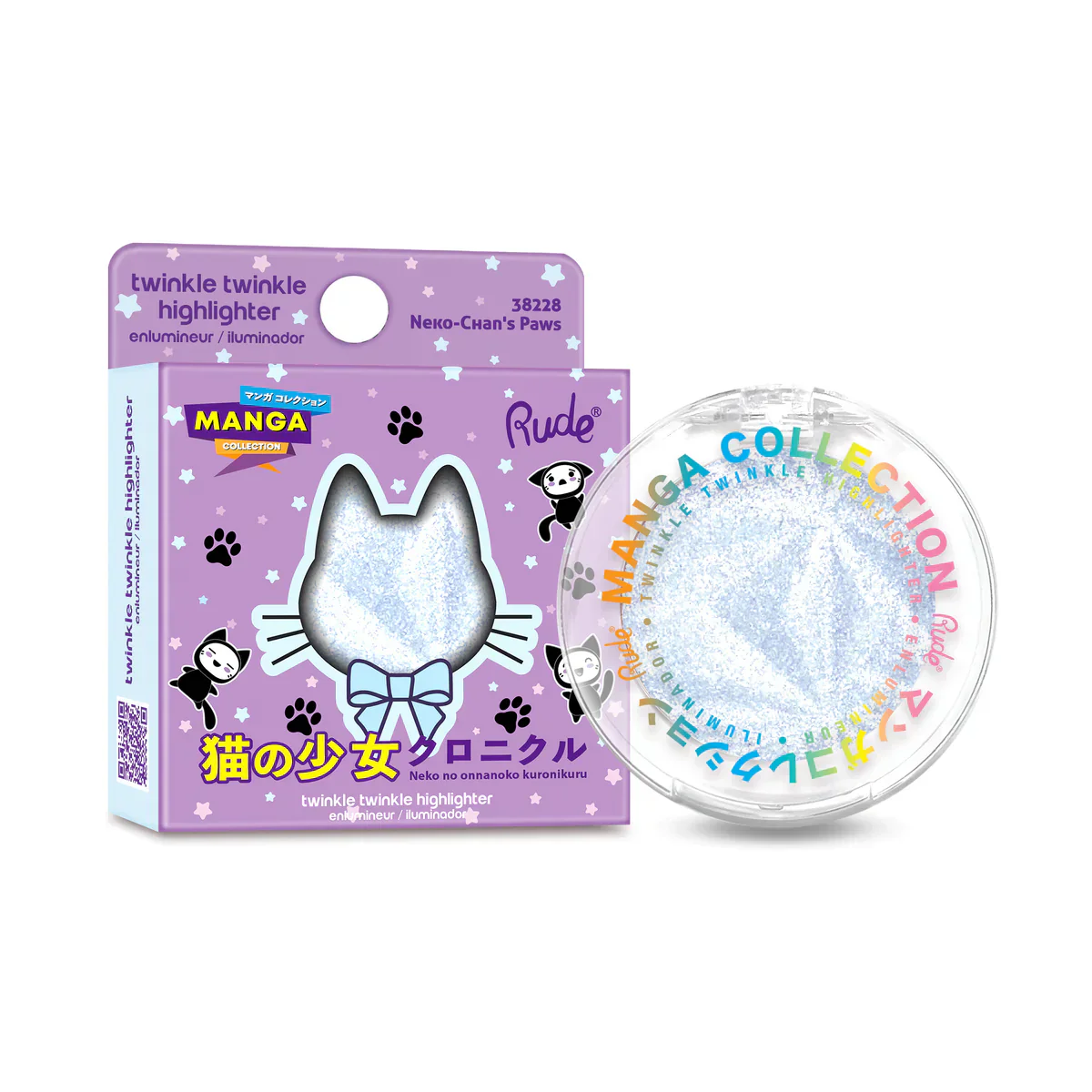 ILUMINADOR MANGA COLLECTION TWINKLE TWINKLE - RUDE COSMETICS