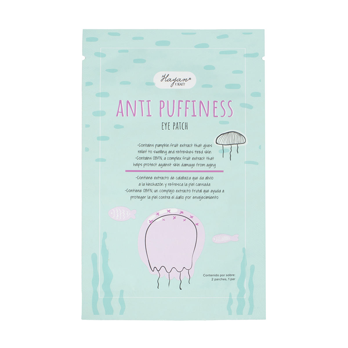 Parches de Hidrogel para Ojos Hayan | Anti-Ojeras y Anti-Hinchazón