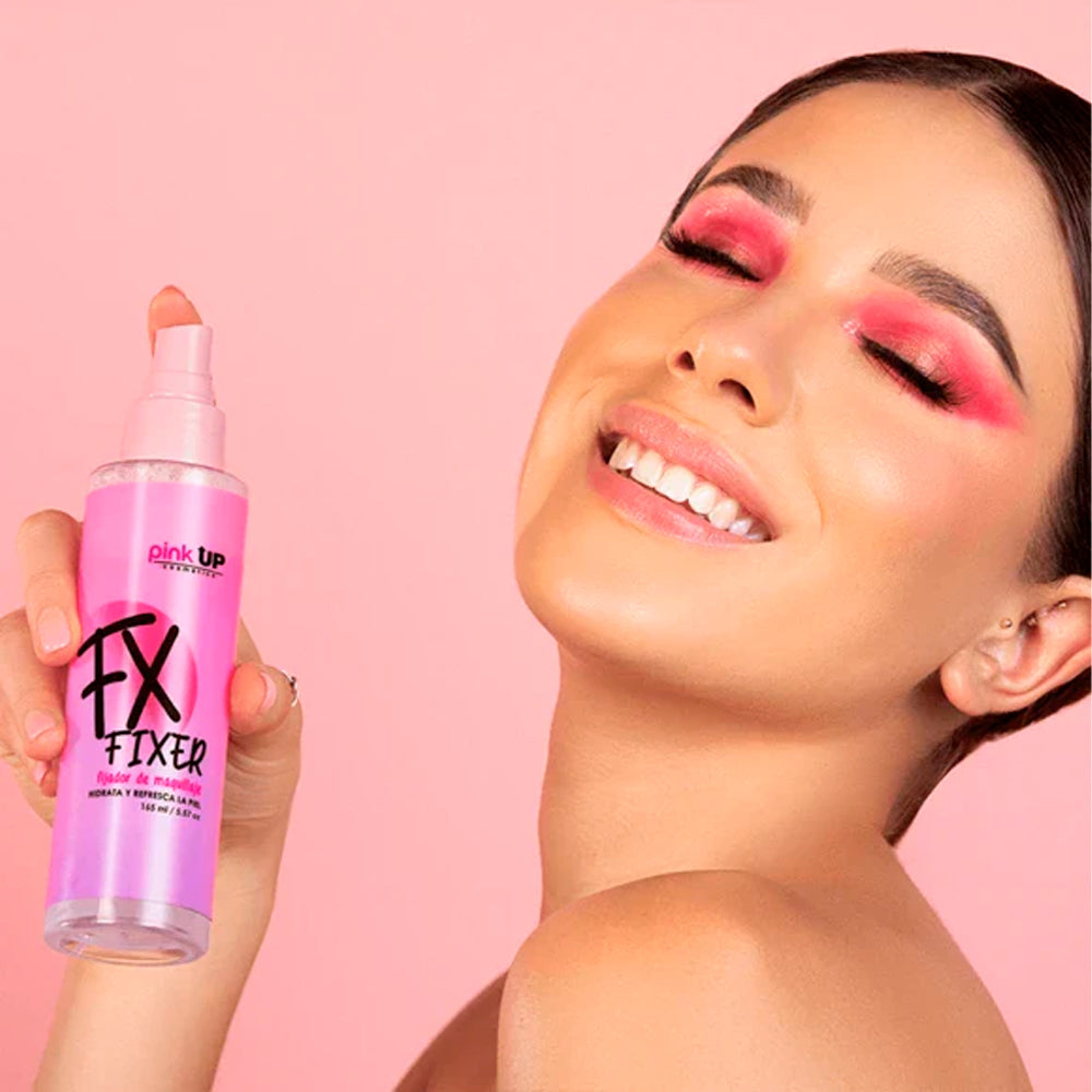 FIJADOR DE MAQUILLAJE PINK UP FX 165 ML