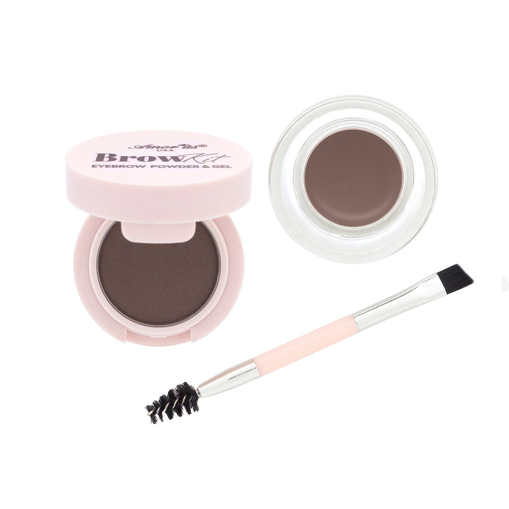 KIT BROW POLVO Y GEL PARA CEJAS AMOR US