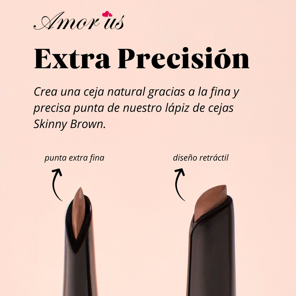 LAPIZ PARA CEJA AMOR US SKINNY BROW