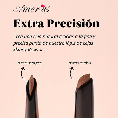 LAPIZ PARA CEJA AMOR US SKINNY BROW