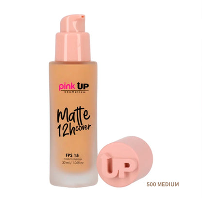 MAQUILLAJE LÍQUIDO PINK UP MATTE COVER