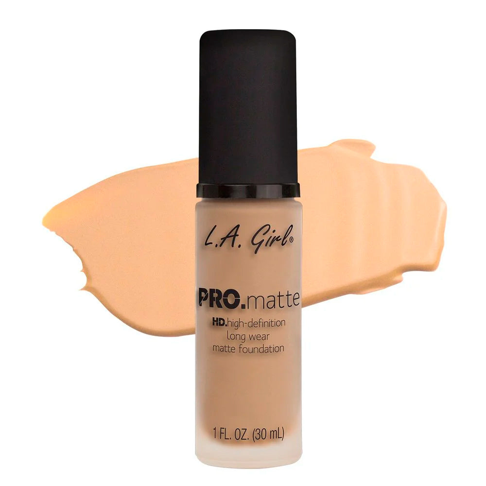 L.A. Girl PRO Matte Foundation | Cobertura Media a Completa